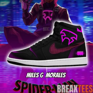 Miles G Morales Spider-Man Air Jordan 1 Shoes