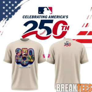 Milwaukee Brewers 250th Anniversary of America T-Shirt – Limited Edition