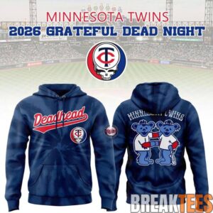 Minnesota Twins 2026 Grateful Dead Night Hoodie