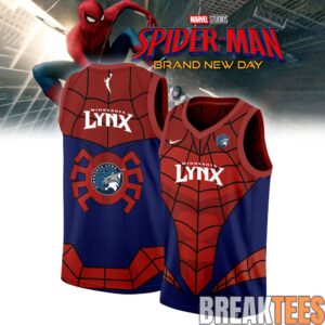 Minnesota Lynx x Spider-Man Special Basketball Jersey