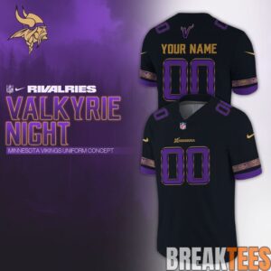 Minnesota Vikings 2026 Rivalries Uniform ‘Valkyrie Night’ Football Jersey
