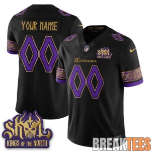 Minnesota Vikings Warrior Skol Vikings Custom Football Jersey