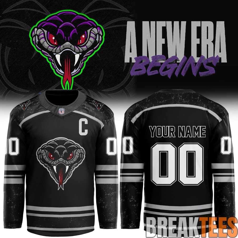 Monroe Moccasins “A New Era Begins” 2026 Custom Hockey Jersey – Black Monroe Moccasins “A New Era Begins” 2026 Custom Hockey Jersey – Black
