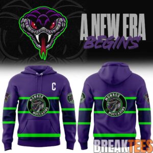 Monroe Moccasins “A New Era Begins” 2026 Hoodie – Purple