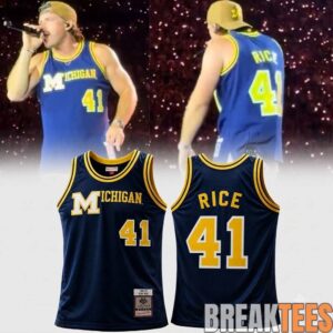 Morgan In Michigan Michigan Wolverines maillot 1988-89 Glen Rice Basketball Jersey