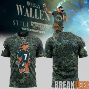 Morgan Wallen Still The Problem Tour 2026 At Lincoln Financial Field Camo Shirt v3