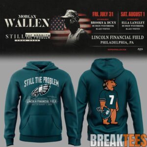 Morgan Wallen Still The Problem Tour 2026 At Lincoln Financial Field Hoodie