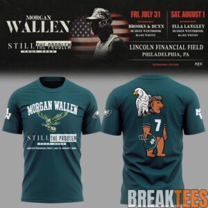 Morgan Wallen Still The Problem Tour 2026 At Lincoln Financial Field Shirt