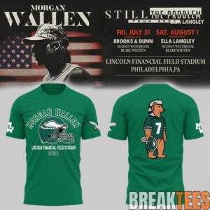 Morgan Wallen Still The Problem Tour 2026 At Lincoln Financial Field Stadium T-Shirt