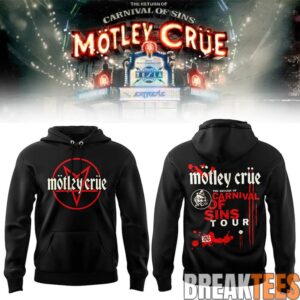 Motley Crue The Return of the Carnival of Sins Hoodie