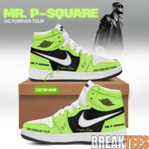 Mr. P-Square “OG Forever Tour” Limited Edition Signature AJ1 Shoes