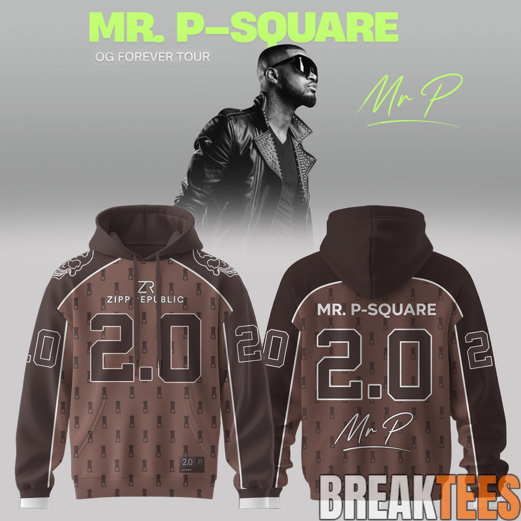 Mr. P-Square “OG Forever Tour” Limited Edition Signature Hoodie Mr. P-Square “OG Forever Tour” Limited Edition Signature Hoodie