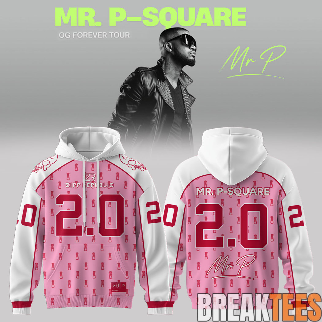 Mr. P-Square “OG Forever Tour” Limited Edition Signature Hoodie Mr. P-Square “OG Forever Tour” Limited Edition Signature Hoodie