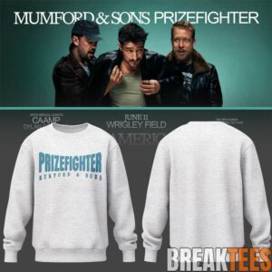 Mumford And Sons Prizefighter Tour 2026 Sweatshirt