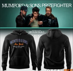Mumford And Sons Prizefighter Tour 2026 in Madison Square Garden, NY Hoodie