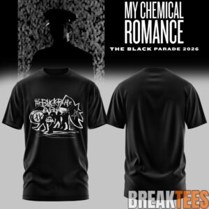 My Chemical Romance The Black Parade Tour NA 2026 Limited T-Shirt 3