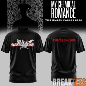 My Chemical Romance The Black Parade Tour NA 2026 Limited T-Shirt 7