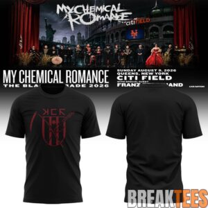 My Chemical Romance Long Live The Black Parade Tour US 2026 2D T-Shirt