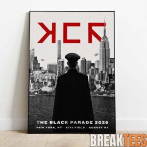 My Chemical Romance The Black Parade 2026 Tour At Citi Field Poster