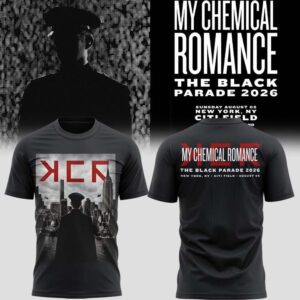 My Chemical Romance The Black Parade 2026 Tour – Citi Field New York T-Shirt