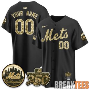 NY Mets Armed Forces Day Premier Custom Jersey