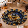 New Jersey Devils Special Halloween Round Quilted Rug