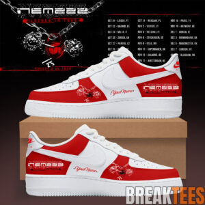 Nemzzz Locked In Tour Custom Air Force 1 Shoes
