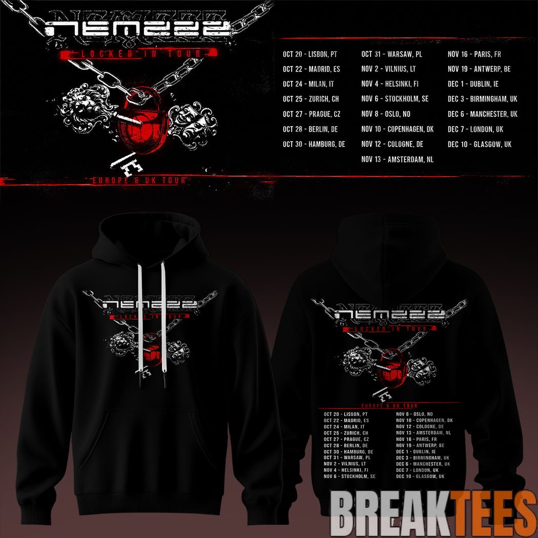 Nemzzz Locked In Tour Special Hoodie Nemzzz Locked In Tour Special Hoodie
