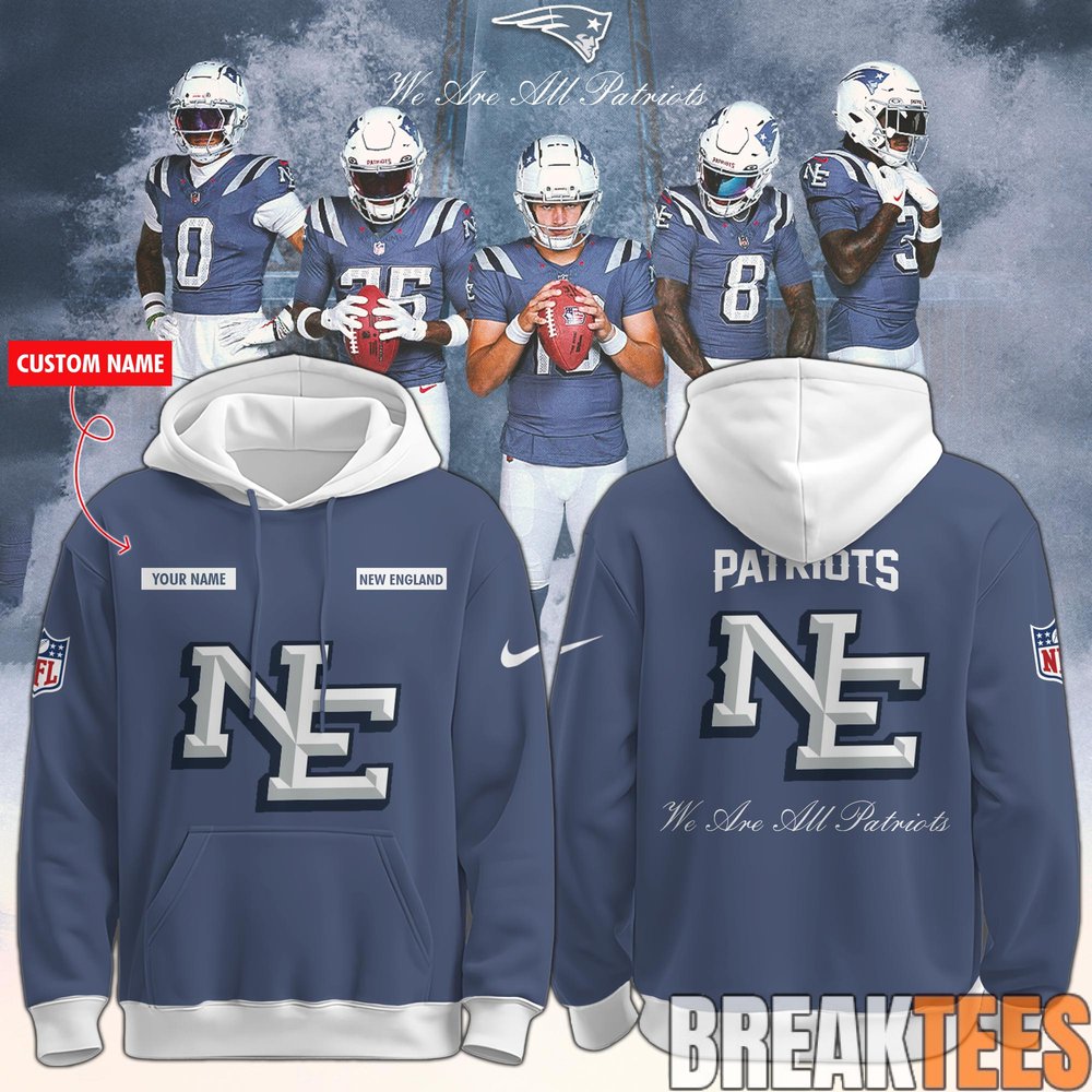 New England Patriots 2026 Rivalries Nor’Easter Storm Hoodie New England Patriots 2026 Rivalries Nor’Easter Storm Hoodie