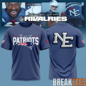 New England Patriots 2026 Rivalries Nor’Easter Storm T-Shirt 3