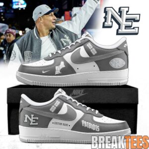 New England Patriots x Rivalries “Nor’Easter” Custom AF1 Shoes 2