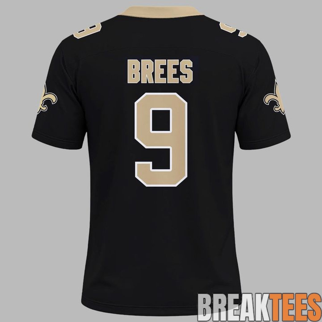 New Orleans Saints Drew Brees Black Jersey New Orleans Saints Drew Brees Black Jersey
