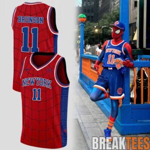 New York Knicks Jalen Brunson x SpiderMan Special Basketball Jersey 1 rSQp0.jpg