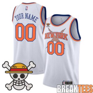 New York Knicks x One Piece Swingman Custom Jersey 1 New York Knicks x One Piece Swingman Custom Jersey 1