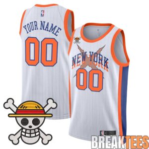 New York Knicks x One Piece Swingman Custom Jersey 2 New York Knicks x One Piece Swingman Custom Jersey 2
