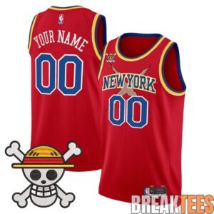 New York Knicks x One Piece Swingman Custom Jersey 3 New York Knicks x One Piece Swingman Custom Jersey 3