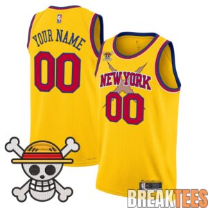 New York Knicks x One Piece Swingman Custom Jersey 4 New York Knicks x One Piece Swingman Custom Jersey 4
