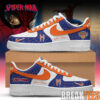 New York Knicks x Spider-Man 2026 Edition Custom Air Force 1 Shoes – Red