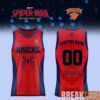 New York Knicks Jalen Brunson x Spider-Man Special Basketball Jersey