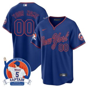New York Mets David Wright Mets Legend Custom Baseball Jersey 1