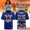 New York Giants x Bruno Mars – The Romantic Tour 2026 Signature Football Jersey