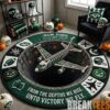 New York Giants 2026 Halloween Quilted Round Rug – Limited Edition