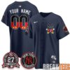 Los Angeles Dodgers Nightmare Edition Custom Baseball Jersey