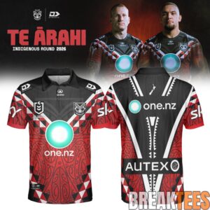 New Zealand Warriors Te Ārahi 2026 Polo Shirt