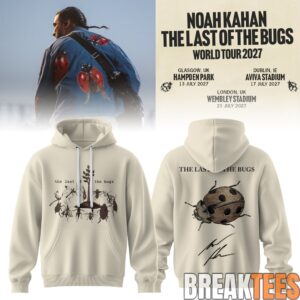 Noah Kahan The Last of The Bugs World Tour 2027 Premium Hoodie 3