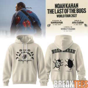 Noah Kahan The Last of The Bugs World Tour 2027 Premium Hoodie 4