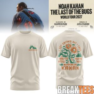 Noah Kahan The Last of The Bugs World Tour 2027 T-Shirt 2