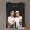 Novak Djokovic & Jannik Sinner Tennis Graphic T-Shirt