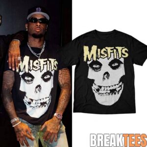 Odell Beckham Jr. Misfits Crimson Ghost Skull 2D Shirt