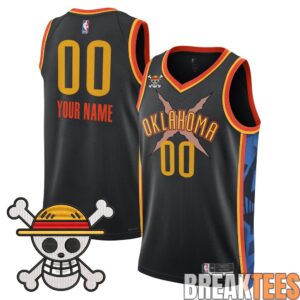 Oklahoma City Thunder x One Piece Swingman Custom Jersey 2